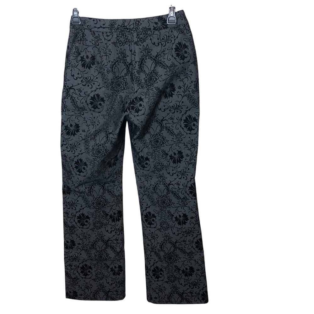 Nordstrom Caslon bootcut velvet embossed pants - Picture 2 of 9